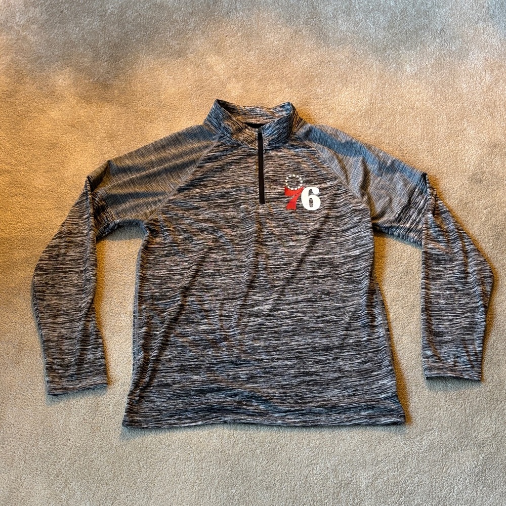 NBA Philadelphia 76ers Quarter Zip